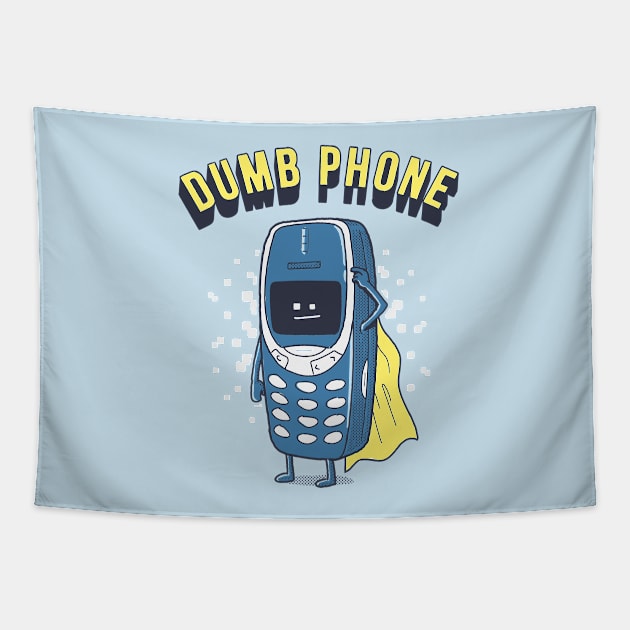 Dumb Phone Tapestry by Gammaray