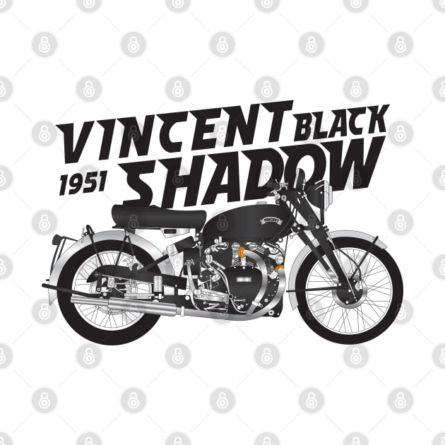 1951 Vincent Black Shadow by kindacoolbutnotreally