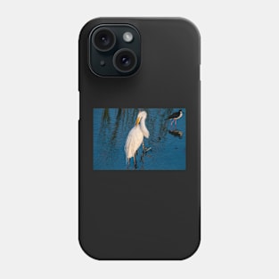 Great Egret Tending To Its Feathers Phone Case