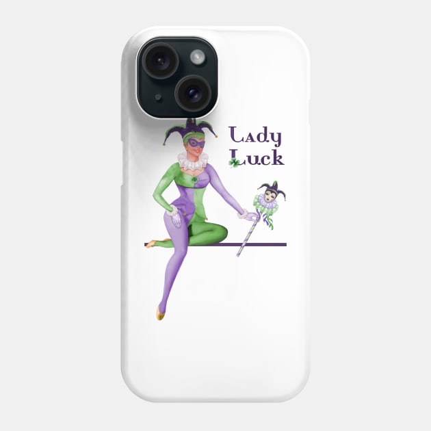 Lady Luck Phone Case by SpiceTree