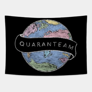 Quaranteam tshirt Tapestry