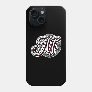 Letter M Phone Case