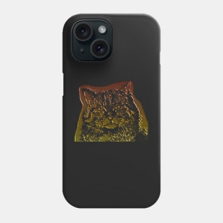 wild cat, 3d Phone Case