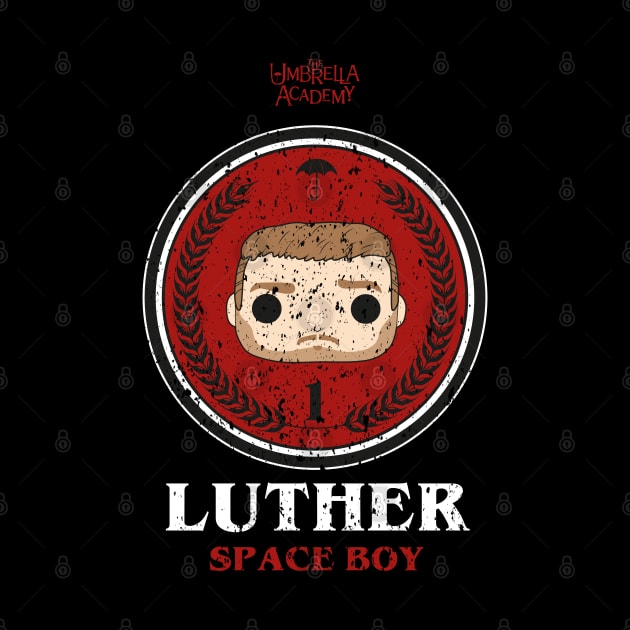 UMBRELLA ACADEMY 2: LUTHER SPACE BOY (GRUNGE STYLE) by FunGangStore