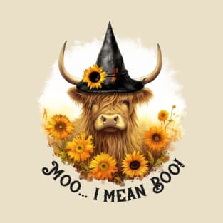 Moo!  I Mean Boo! T-Shirt