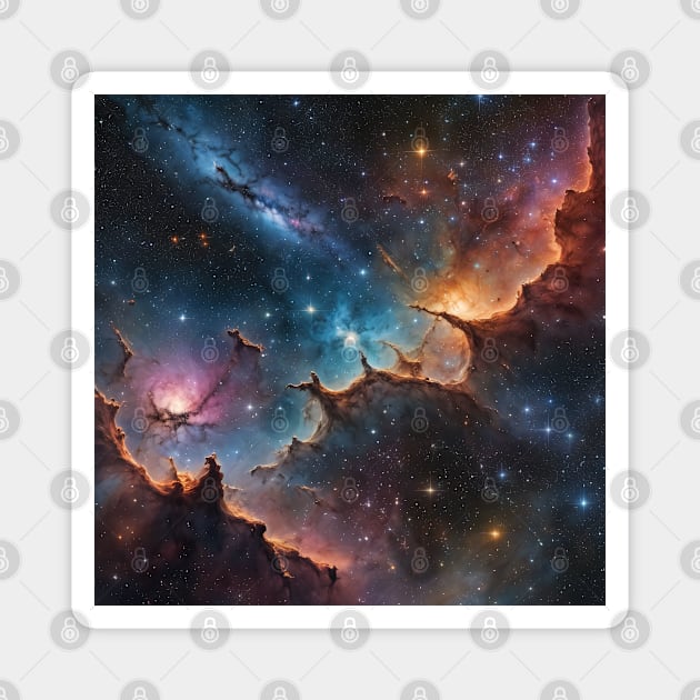 Nebulas Magnet by This and That Designs