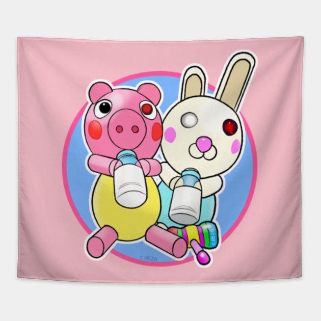 Baby Piggy Roblox Tapestry Teepublic - roblox meme tapestries teepublic