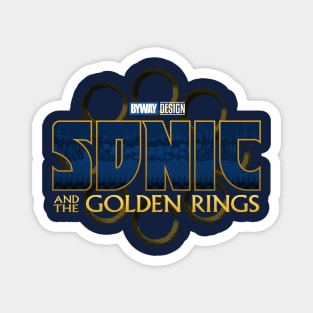 Sonic and the Golden Rings Magnet