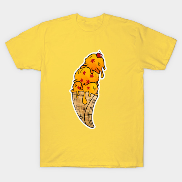 Dragon Ball Ice Cream Dragon Ball T Shirt Teepublic