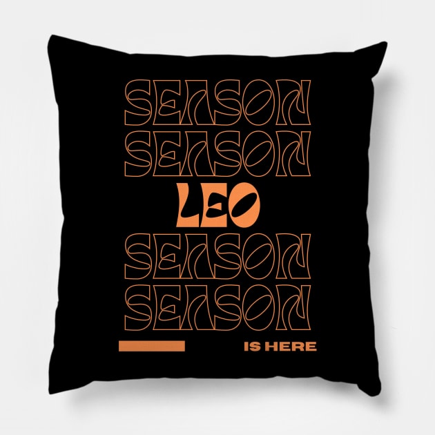 Leo Season Pillow by astraltrvl