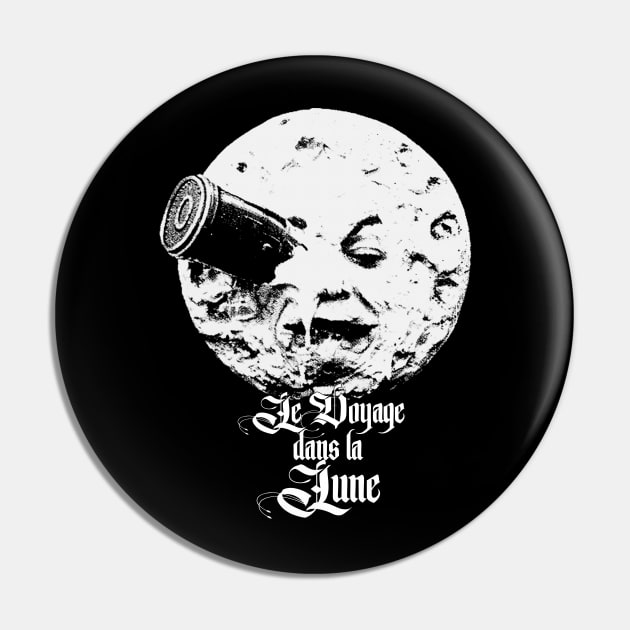 Le Voyage dans la Lune Pin by Hiraeth Tees