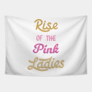 Rise of the pink ladies Tapestry