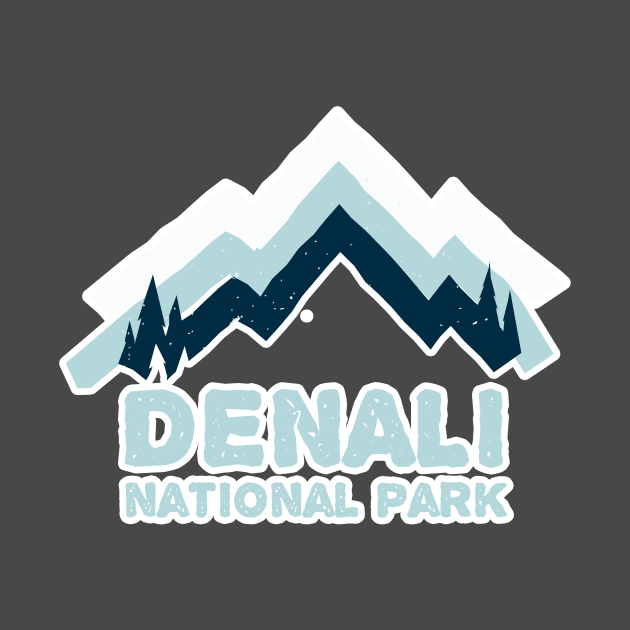 Denali National Park Stickers by roamfree