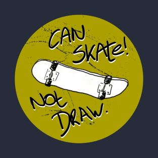 Skateboard drawn T-Shirt