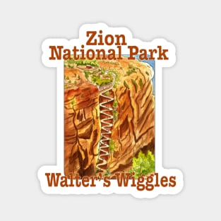 Zion National Park, Walter's Wiggles Magnet