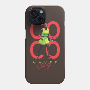 Coco Gauff Original Aesthetic Tribute 〶 Phone Case