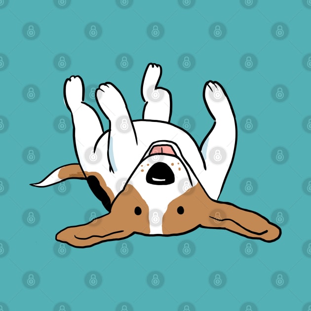 Care-Free Beagle | Cute Cartoon Dog by Coffee Squirrel