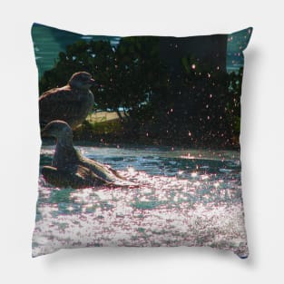 Splish splash Pillow