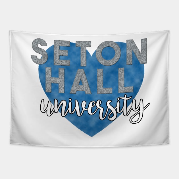 Seton Hall University Tapestry by ally1021