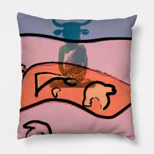 Toro Sentado Pillow