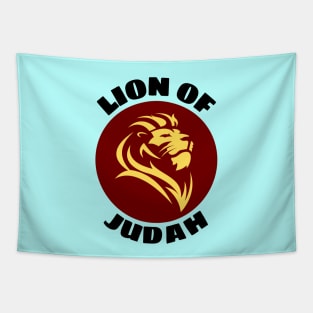 Lion Of Judah | Christian Saying Tapestry