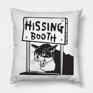 hissing booth Pillow