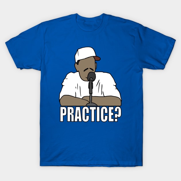 Allen Iverson Practice T-shirt. Funny Clothing Parody Cool -  Norway