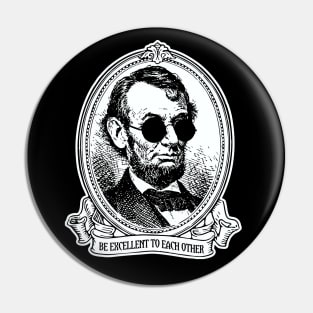 Excellent Abe Pin