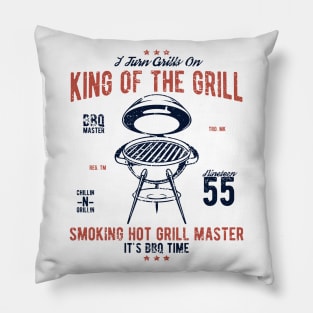 King Of The Grill Pillow