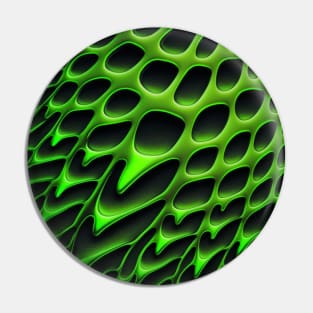 Si-Fi pattern, with pattern, photo, black, green Pin