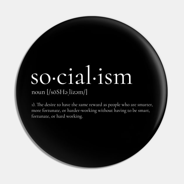 Socialism Pin by JonesCreations