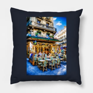 Paris Cafe Culture Pillow