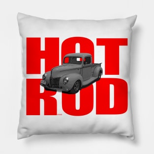 1940 Ford Pickup Truck Hot Rod Pillow