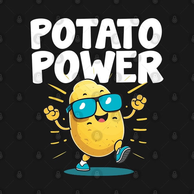 Funny Potato Power Squad by MintaApparel