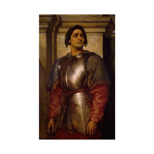 A Condottiere by Frederic Leighton by Classic Art Stall