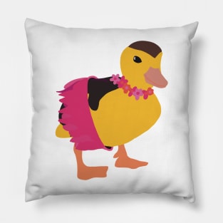 Hula duck Pillow