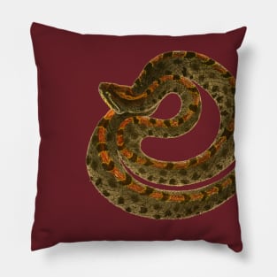 serpent,cobra,reptile,viper,venom,lizard,rattlesnake,king cobra Pillow