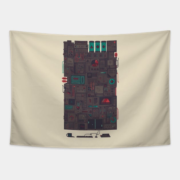 AFK Tapestry by againstbound