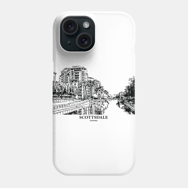 Scottsdale - Arizona Phone Case by Lakeric