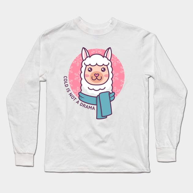 Llama Alpaca Cute Kawaii Style Drawing Kids T-Shirt for Sale by