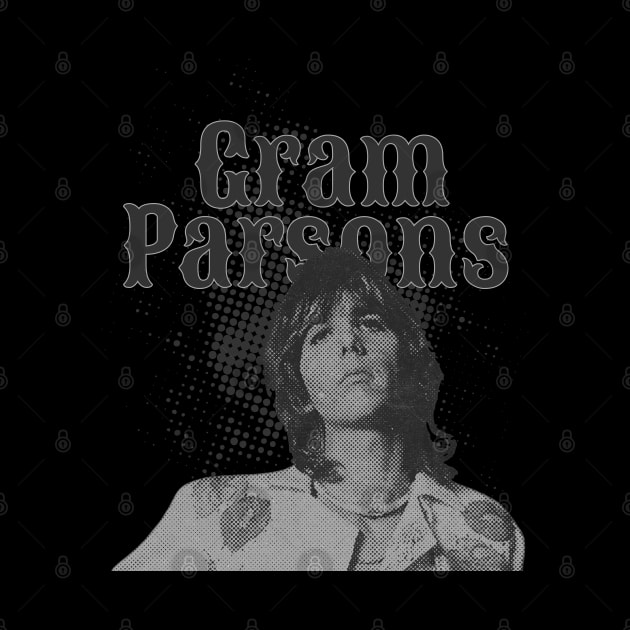 Gram Parsons // Illustrations by Degiab