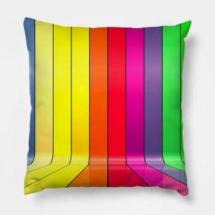 Line color minimalism Simple Pillow