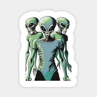 Alien Abductees Magnet