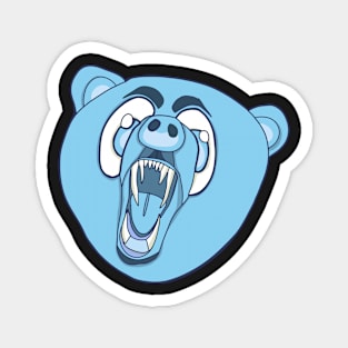 Baby Blue Bear Magnet