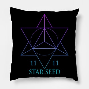 Starseed Tetrahedron Pillow