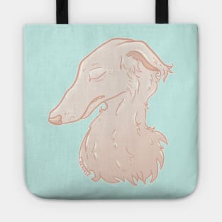 Elegant Borzoi Tote