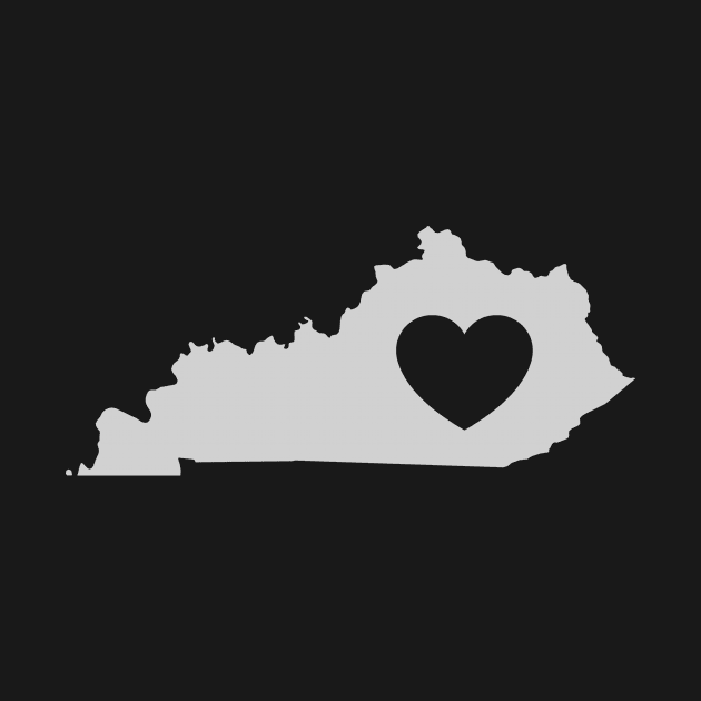 Kentucky Love Heart by helloshirts