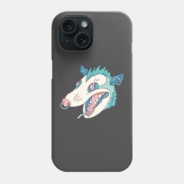 Punk Possum Phone Case by ShayMcVay