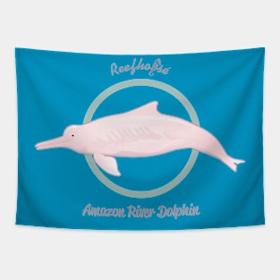 Reefhorse Amazon River Dolphin Tapestry