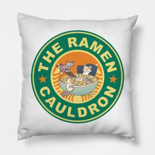 The Ramen Cauldron Pillow